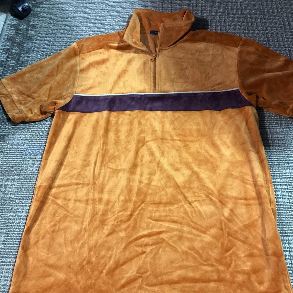 Bossini Orange Half-Zip Pullover
